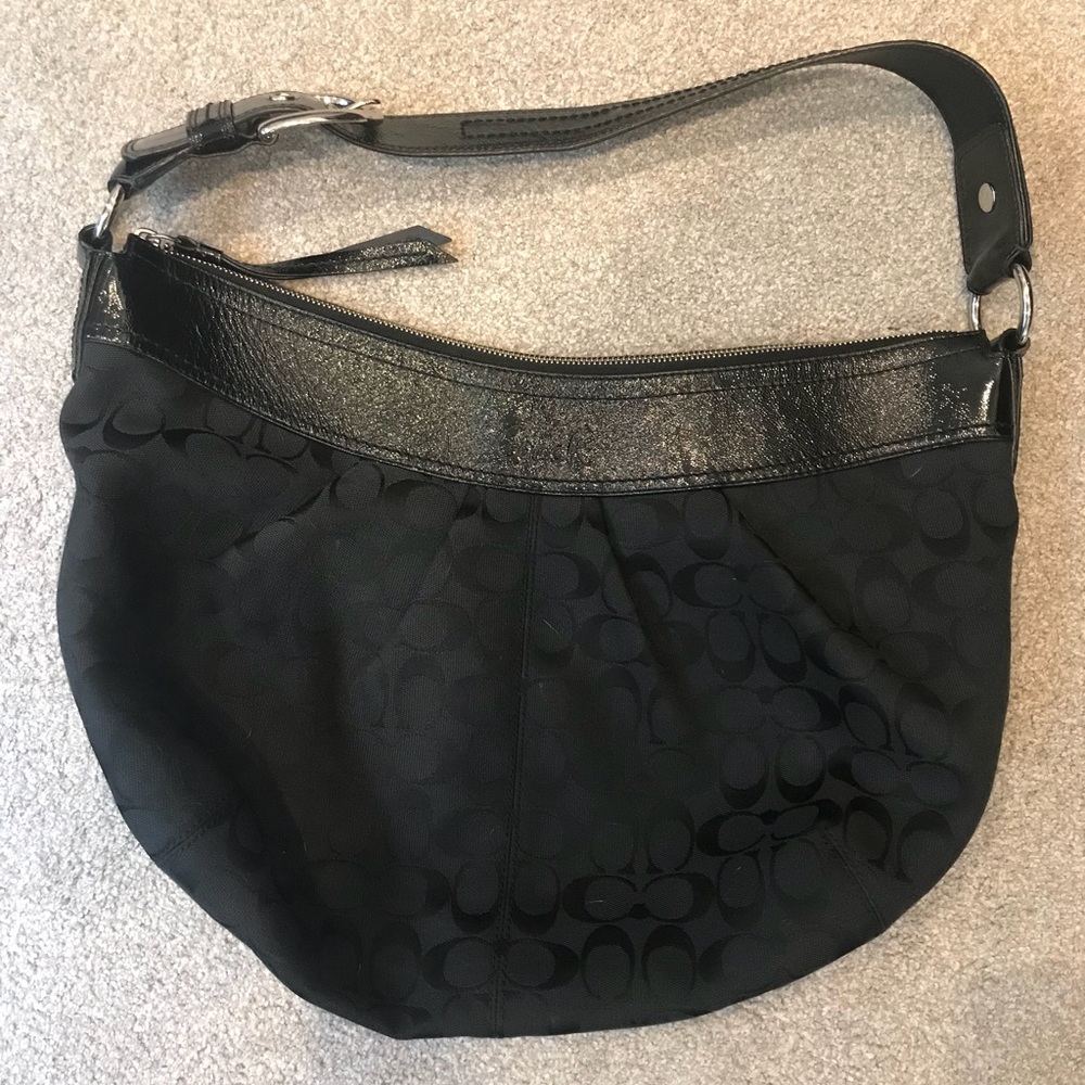 Authentic Coach Large Hobo Handbag